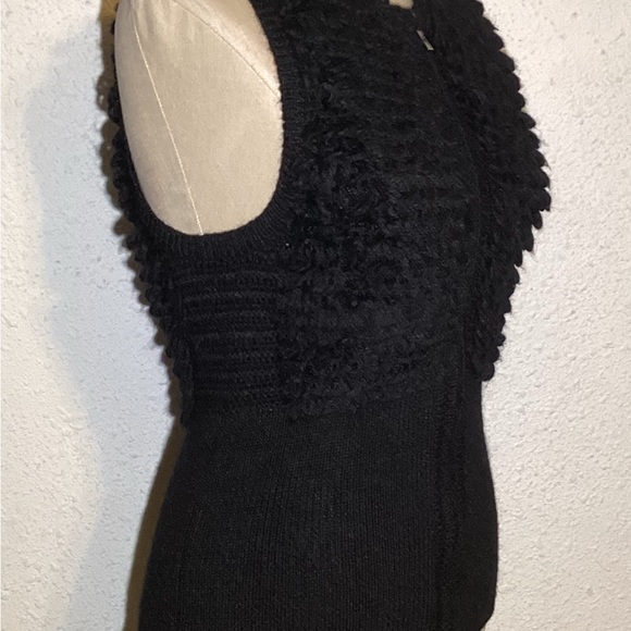 BCBG MaxAzria vest Alpaca Knit Sweater size small - Picture 5 of 8